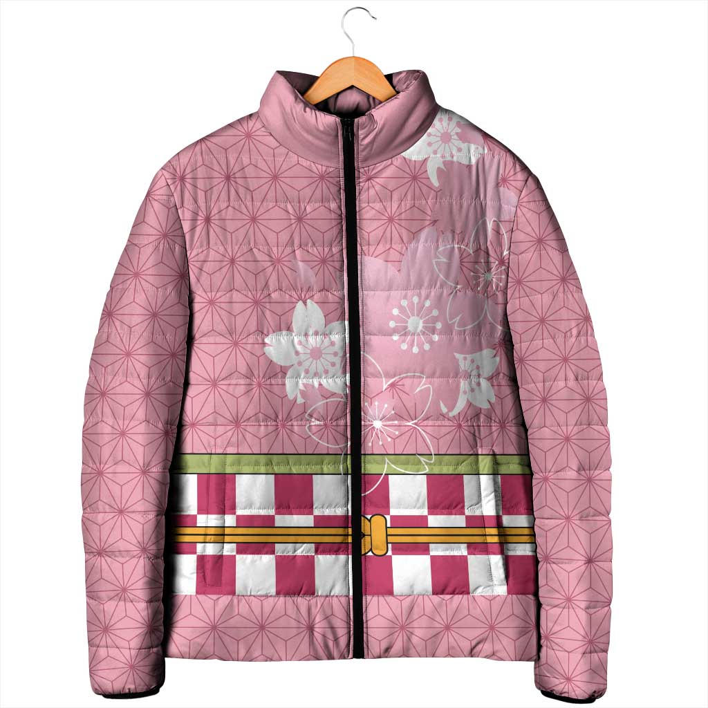 Japanese Asanoha Pattern Padded Jacket Charm Against Evil Spirits LT9 - Polynesian Pride