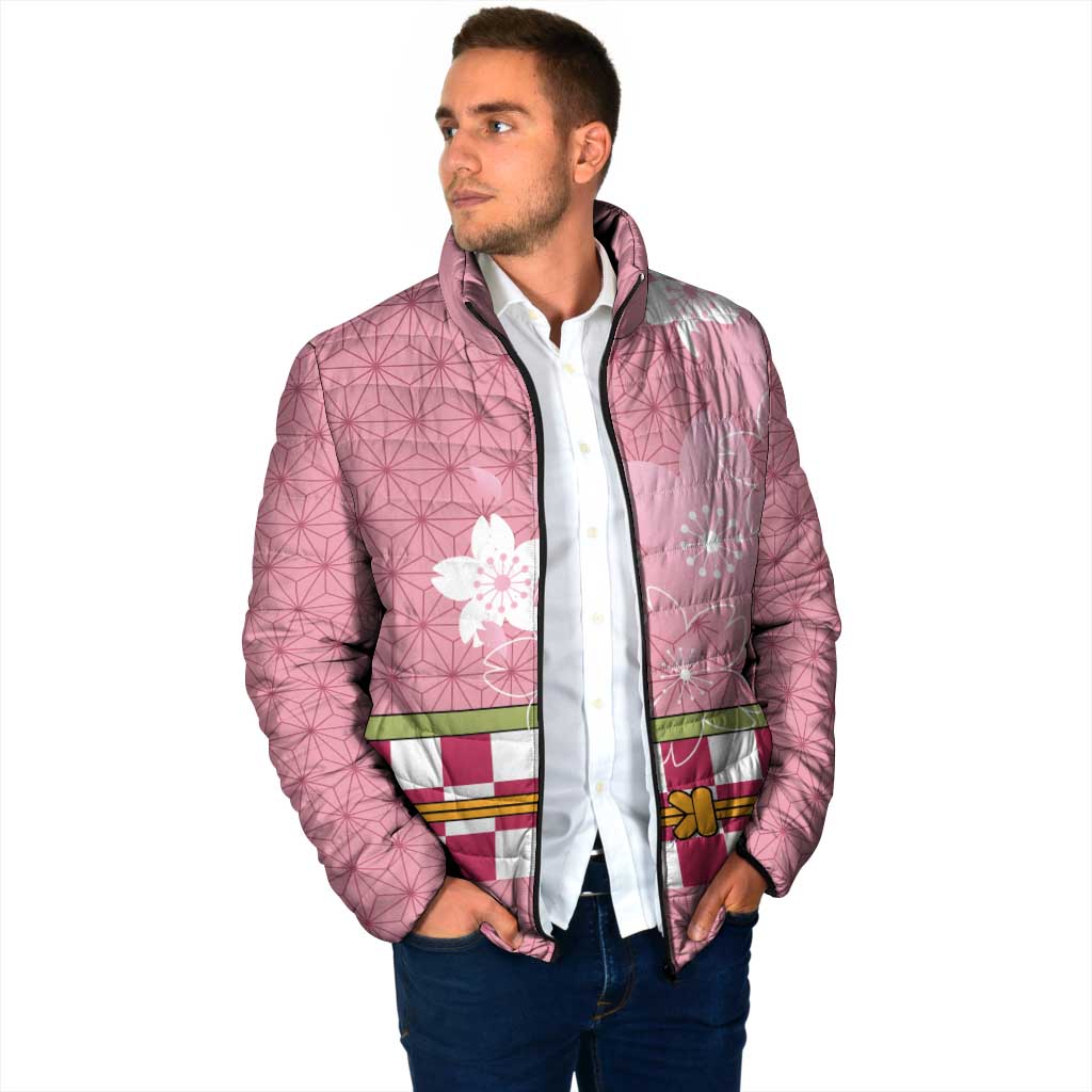 Japanese Asanoha Pattern Padded Jacket Charm Against Evil Spirits LT9 - Polynesian Pride