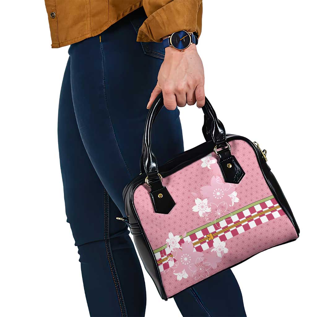 Japanese Asanoha Pattern Shoulder Handbag Charm Against Evil Spirits LT9 - Polynesian Pride