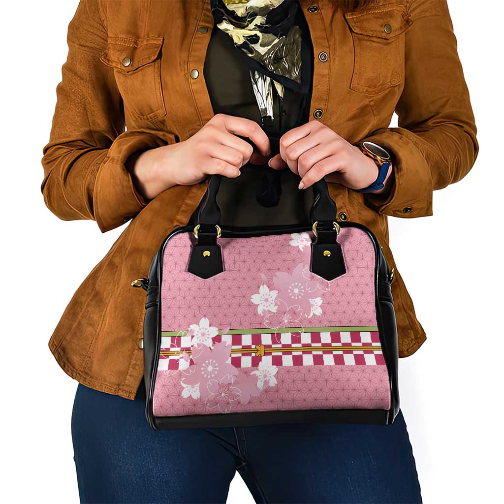 Japanese Asanoha Pattern Shoulder Handbag Charm Against Evil Spirits LT9 - Polynesian Pride