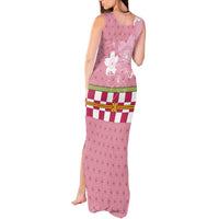 Japanese Asanoha Pattern Tank Maxi Dress Charm Against Evil Spirits LT9 - Polynesian Pride