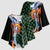 Japanese Asanoha Pattern Kimono Sleeve Blouse Sun Flame Slayer Dragon Hinokami Kagura Spirit - Polynesian Pride