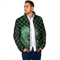 Japanese Asanoha Pattern Padded Jacket Water Breathing Slayer Dragon LT9 - Polynesian Pride