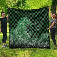 Japanese Asanoha Pattern Quilt Water Breathing Slayer Dragon LT9 - Polynesian Pride