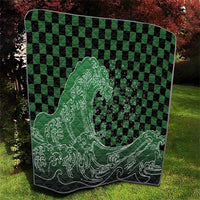 Japanese Asanoha Pattern Quilt Water Breathing Slayer Dragon LT9 - Polynesian Pride