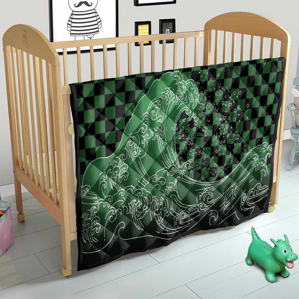 Japanese Asanoha Pattern Quilt Water Breathing Slayer Dragon LT9 - Polynesian Pride