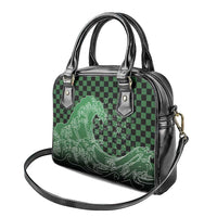 Japanese Asanoha Pattern Shoulder Handbag Water Breathing Slayer Dragon LT9 - Polynesian Pride