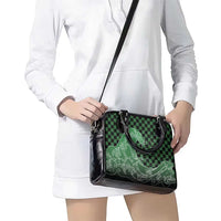 Japanese Asanoha Pattern Shoulder Handbag Water Breathing Slayer Dragon LT9 - Polynesian Pride