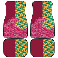 Japanese Bishamon-Kikkou Pattern Car Mats Water Pillar Silent River Flow LT9 - Polynesian Pride