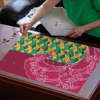 Japanese Bishamon-Kikkou Pattern Puzzle Water Pillar Silent River Flow LT9 - Polynesian Pride