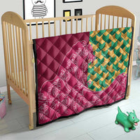Japanese Bishamon-Kikkou Pattern Quilt Water Pillar Silent River Flow LT9 - Polynesian Pride