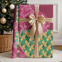 Japanese Bishamon-Kikkou Pattern Wrapping Paper Water Pillar Silent River Flow LT9 - Polynesian Pride