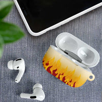 Japanese Kaen Pattern AirPods Case Flame Pillar Blazing Lion Heart - Polynesian Pride