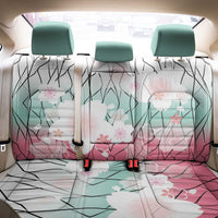 Japanese Kocho Pattern Back Car Seat Cover Insect Pillar Butterfly Flower Fairy LT9 - Polynesian Pride