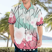 Japanese Kocho Pattern Hawaiian Shirt Insect Pillar Butterfly Flower Fairy - Polynesian Pride