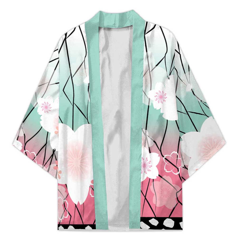 Japanese Kocho Pattern Kimono Insect Pillar Butterfly Flower Fairy LT9 Unisex Pink - Polynesian Pride