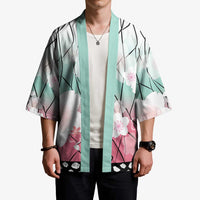 Japanese Kocho Pattern Kimono Insect Pillar Butterfly Flower Fairy LT9 - Polynesian Pride