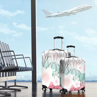 Japanese Kocho Pattern Luggage Cover Insect Pillar Butterfly Flower Fairy LT9 - Polynesian Pride