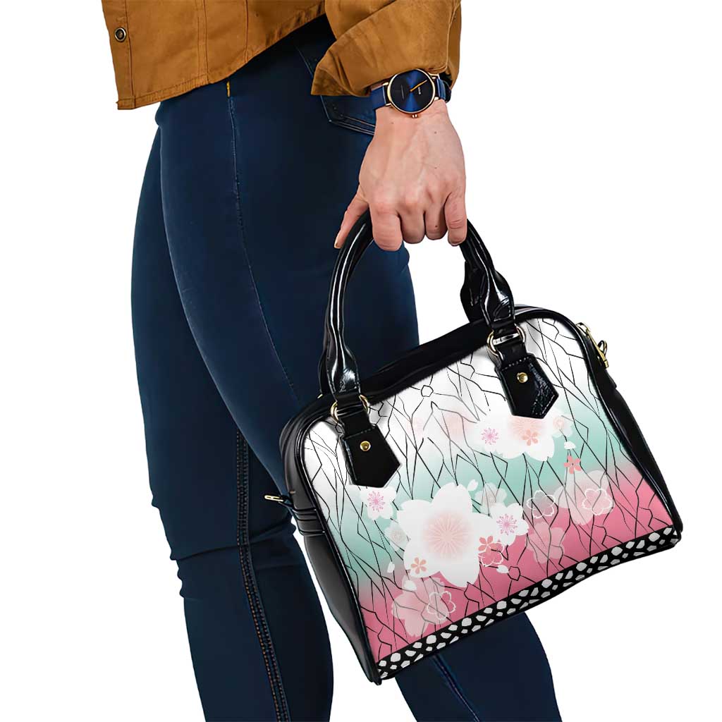 Japanese Kocho Pattern Shoulder Handbag Insect Pillar Butterfly Flower Fairy LT9 - Polynesian Pride