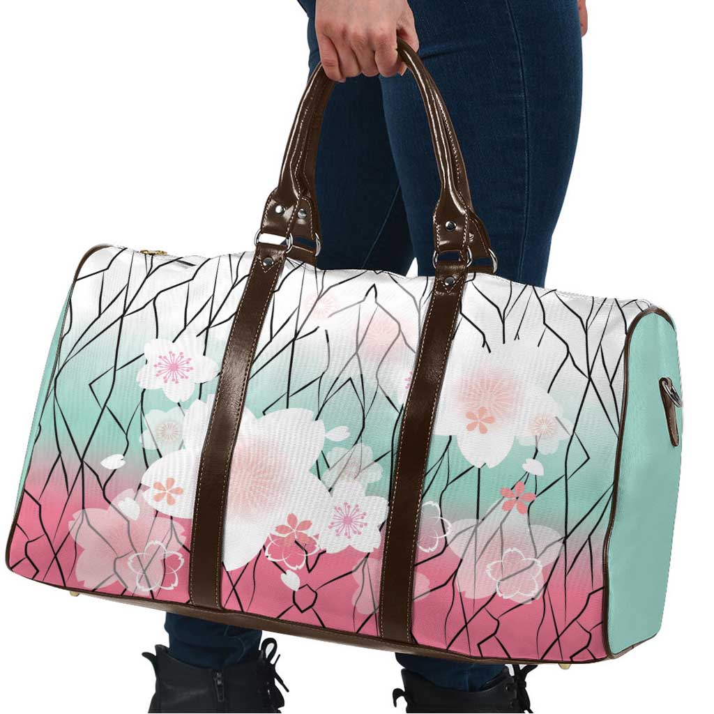 Japanese Kocho Pattern Travel Bag Insect Pillar Butterfly Flower Fairy LT9 - Polynesian Pride