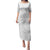 Samoa Lotu Tamaiti Puletasi Polynesian White Sunday Simple LT9 Long Dress White - Polynesian Pride