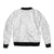 Samoa Lotu Tamaiti Sleeve Zip Bomber Jacket Polynesian White Sunday Simple LT9 - Polynesian Pride