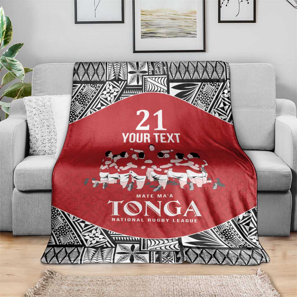 Custom Tonga Rugby Mate Ma'a Blanket Tonga XIII Make History Pacific Champions