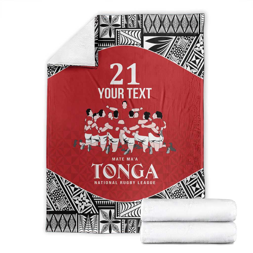 Custom Tonga Rugby Mate Ma'a Blanket Tonga XIII Make History Pacific Champions