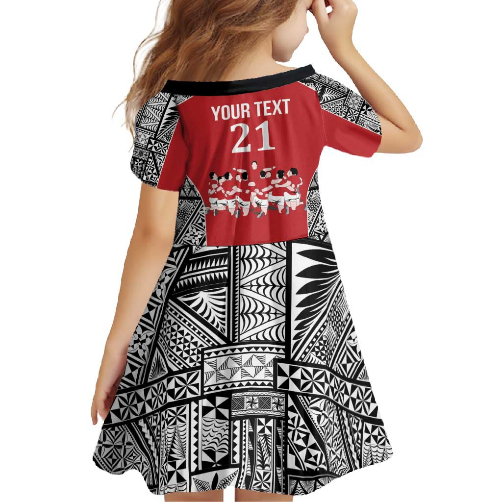 Custom Tonga Rugby Mate Ma'a Family Matching Mermaid Dress and Hawaiian Shirt Tonga XIII Make History Pacific Champions