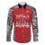 Custom Tonga Rugby Mate Ma'a Family Matching Off The Shoulder Long Sleeve Dress and Hawaiian Shirt Tonga XIII Make History Pacific Champions