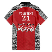 Custom Tonga Rugby Mate Ma'a Family Matching Puletasi and Hawaiian Shirt Tonga XIII Make History Pacific Champions LT9 - Polynesian Pride