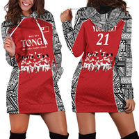 Custom Tonga Rugby Mate Ma'a Hoodie Dress Tonga XIII Make History Pacific Champions LT9 - Polynesian Pride