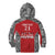 Custom Tonga Rugby Mate Ma'a Kid Hoodie Tonga XIII Make History Pacific Champions