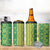 Hawaii Lei with Tribal Quilt Motif 4 in 1 Can Cooler Tumbler