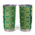 Hawaii Lei with Tribal Quilt Motif Tumbler Cup