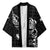 New Zealand Rugby Warrior Custom Kimono Black Fern Taniko Motif - Polynesian Pride