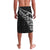New Zealand Rugby Warrior Custom Lavalava Black Fern Taniko Motif