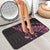 New Zealand Rugby Warrior Custom Bathroom Set Pink Fern Taniko Motif - Polynesian Pride