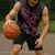 New Zealand Rugby Warrior Custom Sleeveless Hoodie Pink Fern Taniko Motif - Polynesian Pride