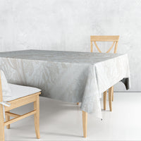 Hawaii Plumeria Lokelani Pikake Lei Tablecloth Sandy Beige Polynesian Tattoo LT9 - Polynesian Pride