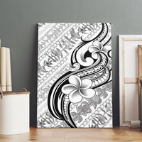 Hawaii Plumeria Lokelani Pikake Lei Canvas Wall Art Ele'ele Polynesian Tattoo