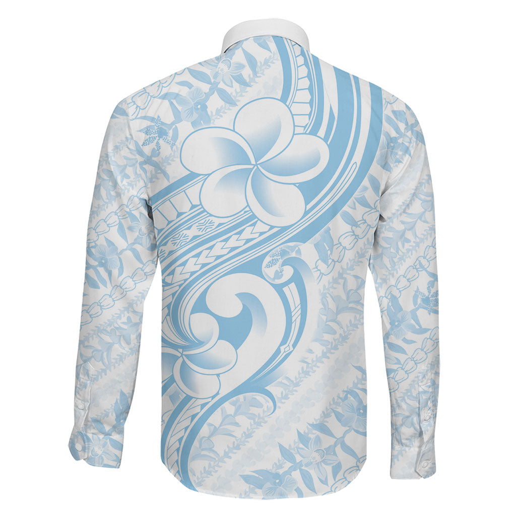 Hawaii Plumeria Lokelani Pikake Lei Family Matching Puletasi and Hawaiian Shirt Uliuli Polynesian Tattoo LT9 - Polynesian Pride