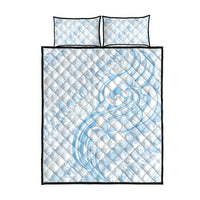 Hawaii Plumeria Lokelani Pikake Lei Quilt Bed Set Uliuli Polynesian Tattoo