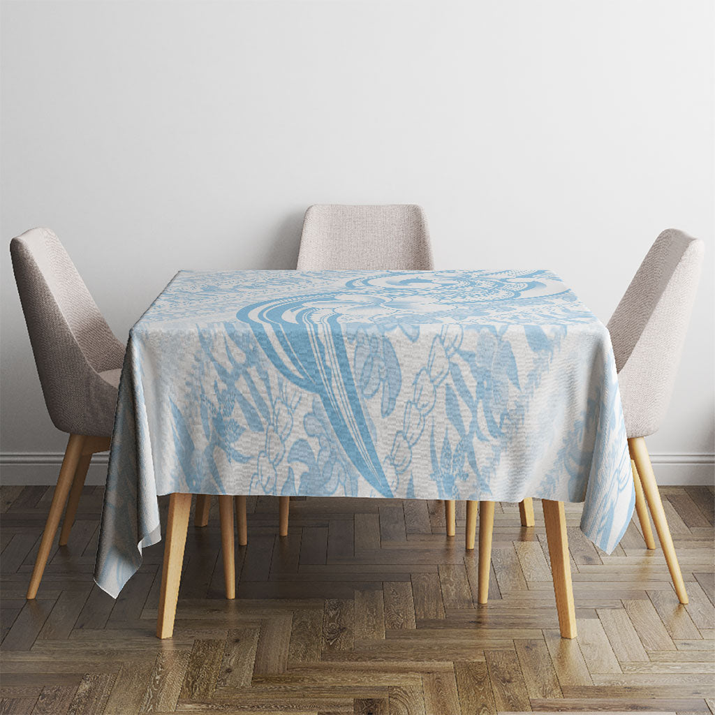 Hawaii Plumeria Lokelani Pikake Lei Tablecloth Uliuli Polynesian Tattoo