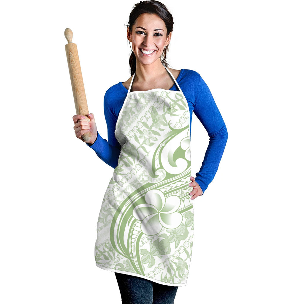 Hawaii Plumeria Lokelani Pikake Lei Apron Oma'oma'o Polynesian Tattoo LT9 - Polynesian Pride