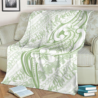 Hawaii Plumeria Lokelani Pikake Lei Blanket Oma'oma'o Polynesian Tattoo LT9 - Polynesian Pride