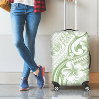 Hawaii Plumeria Lokelani Pikake Lei Luggage Cover Oma'oma'o Polynesian Tattoo LT9 - Polynesian Pride