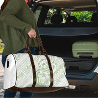 Hawaii Plumeria Lokelani Pikake Lei Travel Bag Oma'oma'o Polynesian Tattoo LT9 - Polynesian Pride