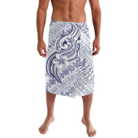 Hawaii Plumeria Lokelani Pikake Lei Lavalava Navy Blue Polynesian Tattoo