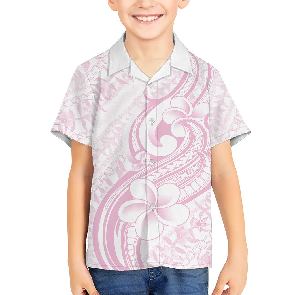 Hawaii Plumeria Lokelani Pikake Lei Hawaiian Shirt Poni Mama Polynesian Tattoo LT9 - Polynesian Pride